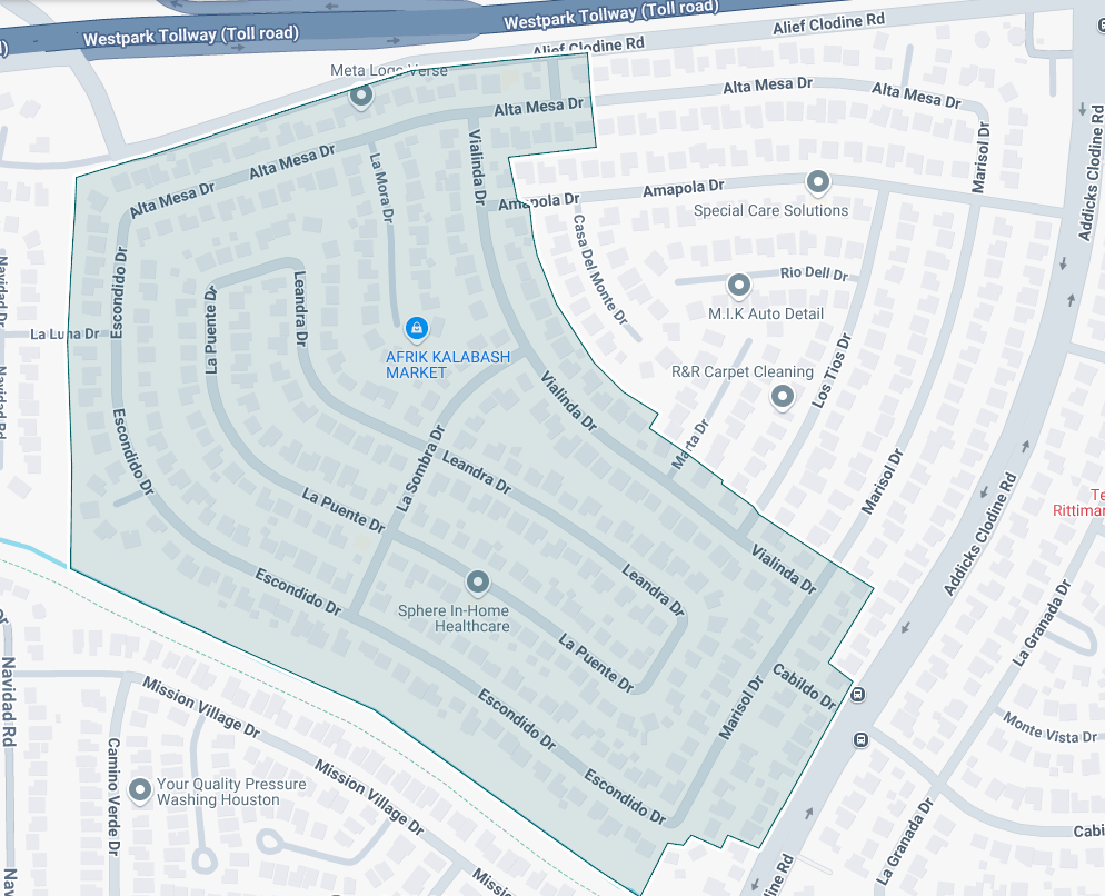 Water Line replacement map